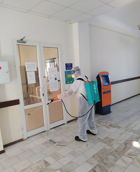 Дезинфекция санузла